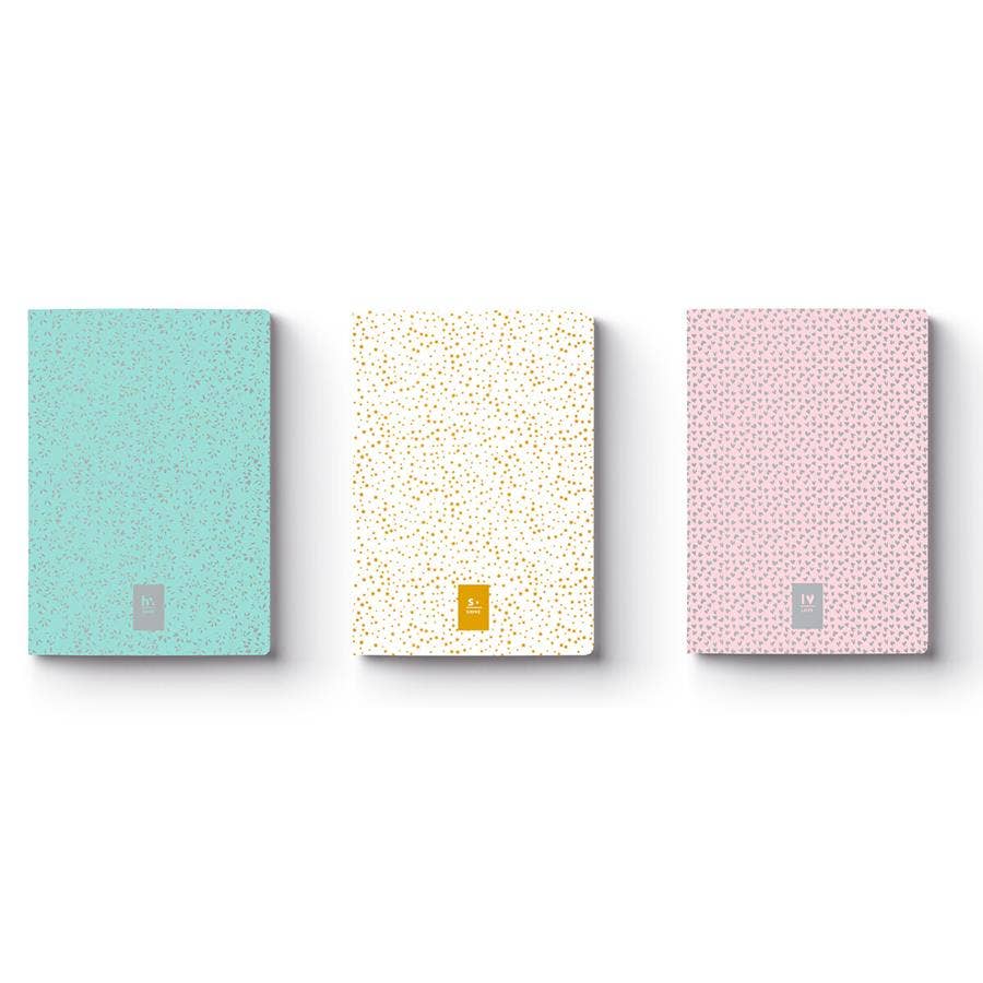 Quaderno A4 pinzato con copertina in cartone