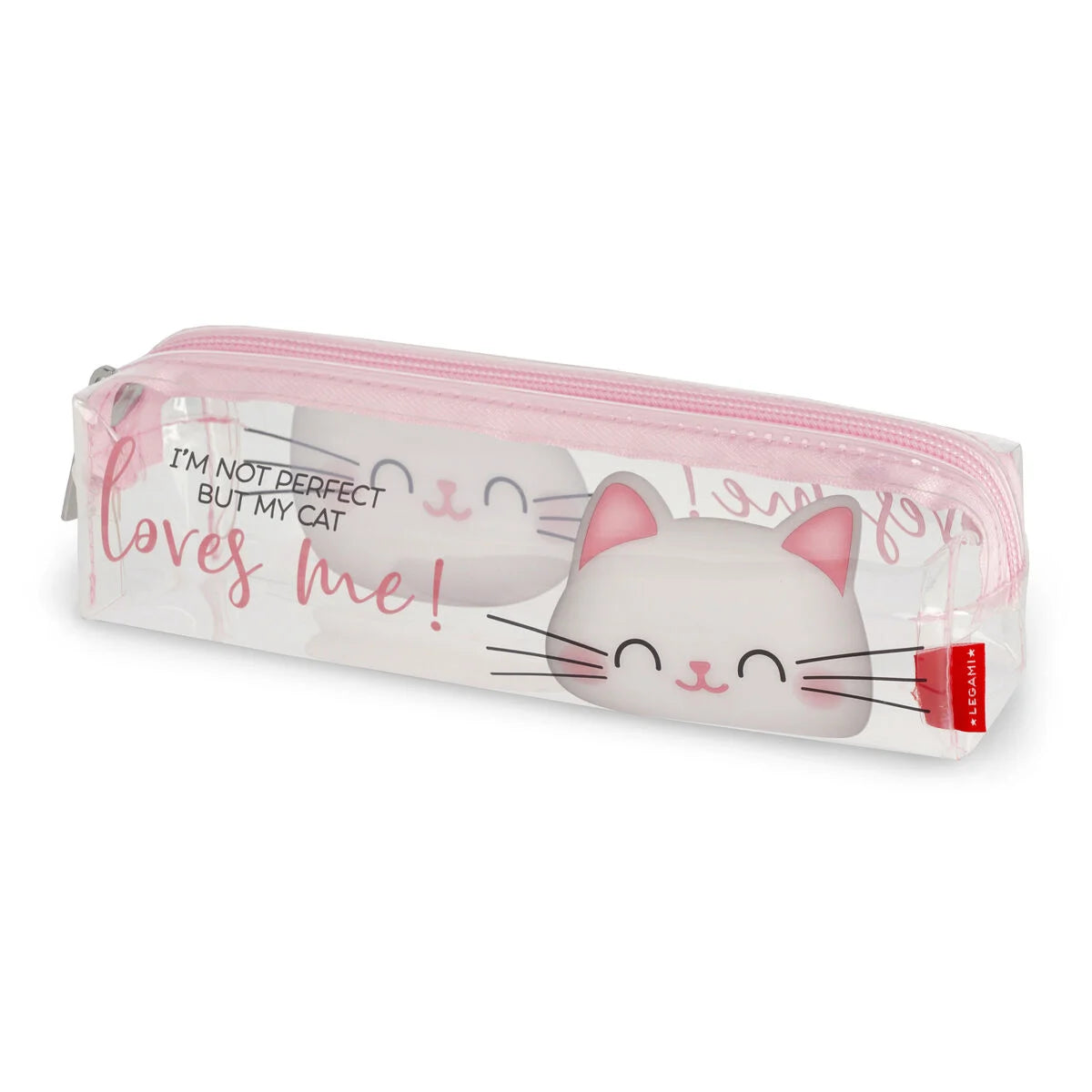 Astuccio Trasparente Morbido Kitty - Pencil Case