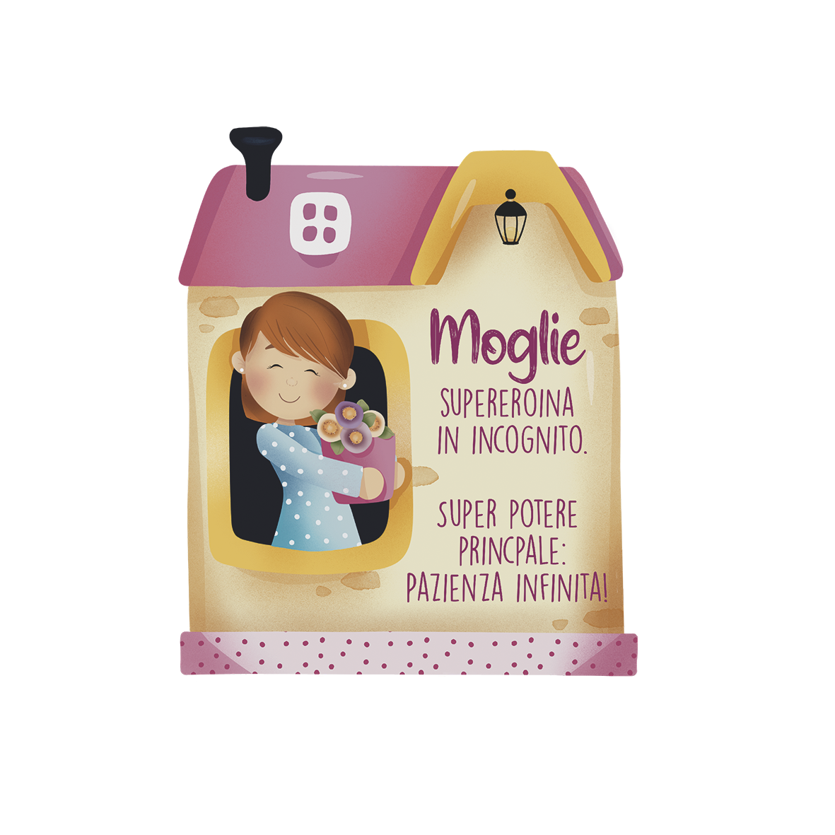 Cal Cas. Moglie Supereroina