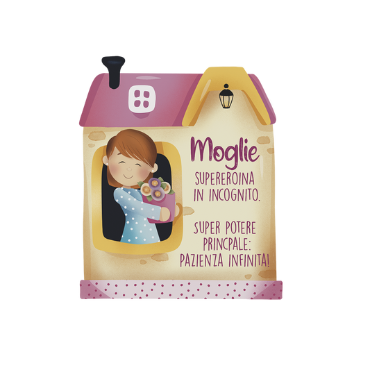 Cal Cas. Moglie Supereroina