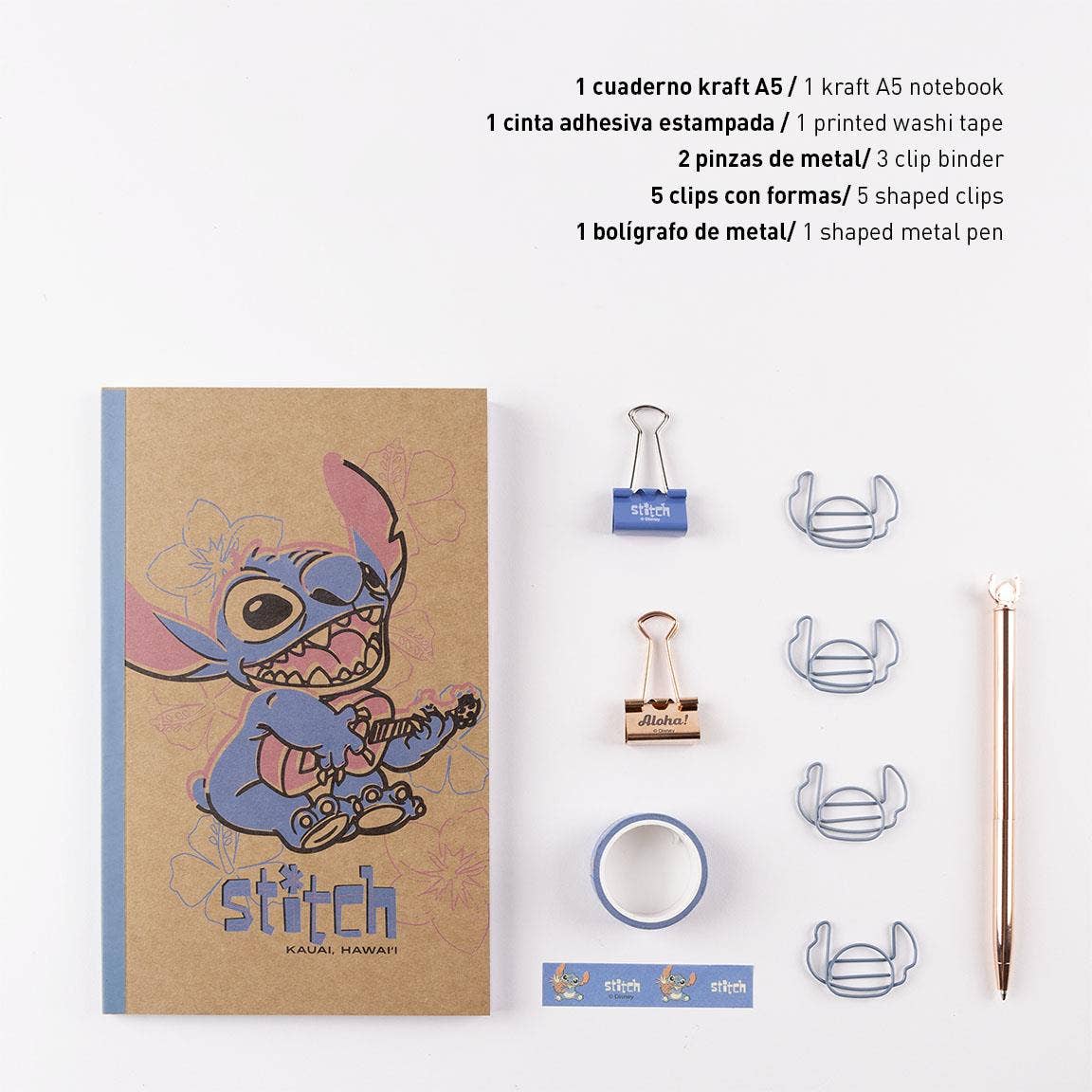 SET DI CANCELLERIA STITCH