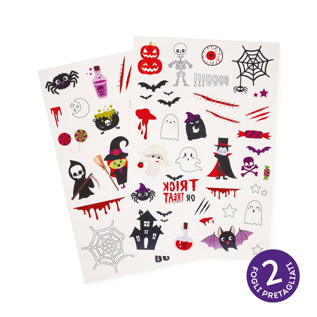 Tatuaggi Temporanei - Halloween - Tattoos